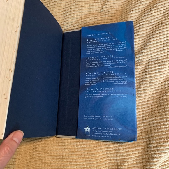 First edition, Harry Potter, and The Order of the Phoenix with errors. 2003 - Picture 10 of 12